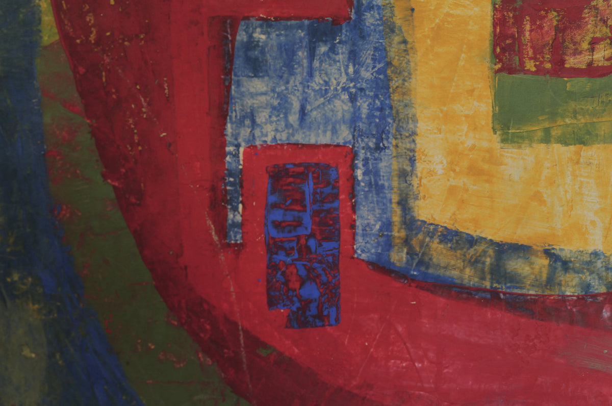 3set Abstract Oil Paintings On Canvas