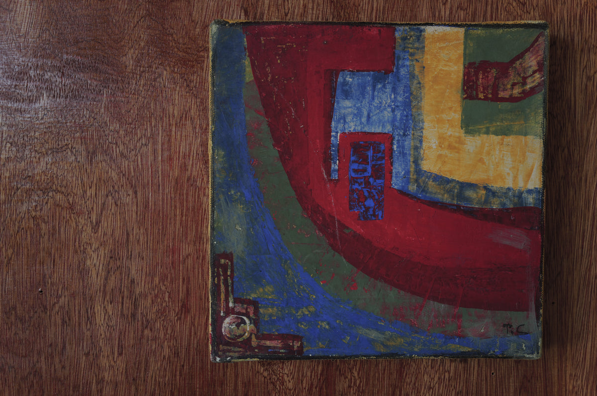 3set Abstract Oil Paintings On Canvas