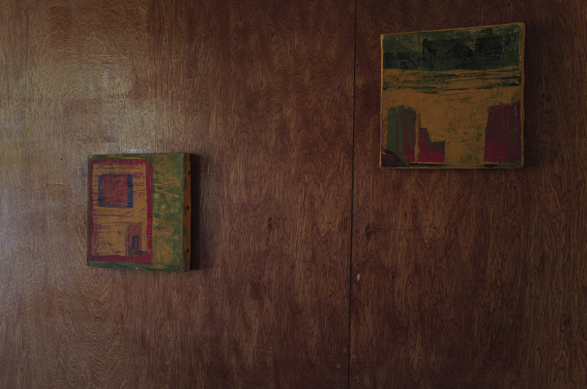 3set Abstract Oil Paintings On Canvas