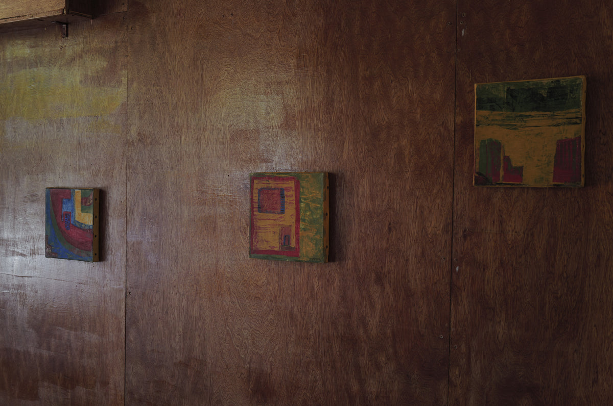 3set Abstract Oil Paintings On Canvas