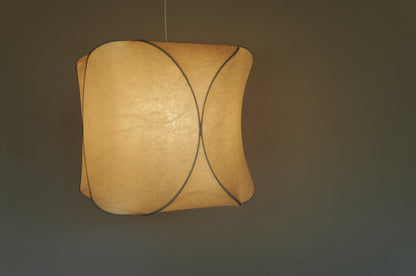 1960s cocoon pendant lamp XL