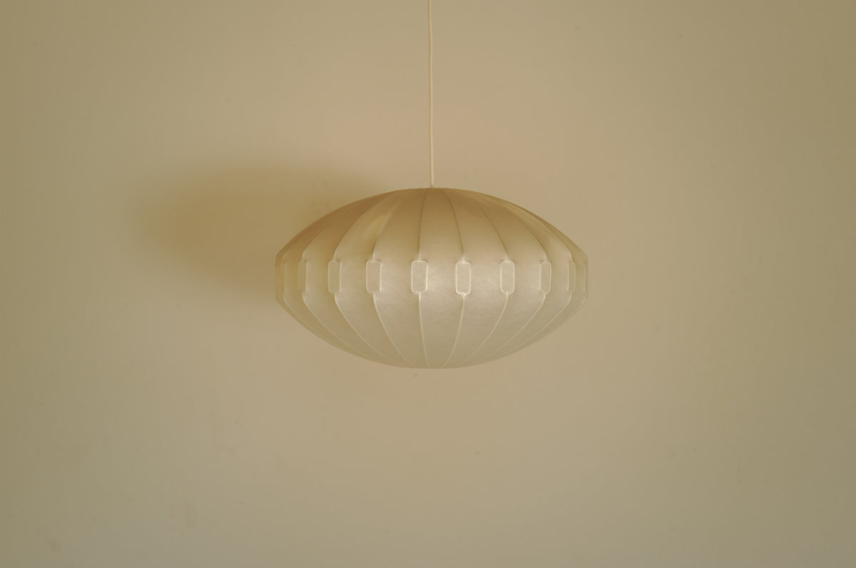 1960s Cocoon Pendant Lamp by Friedel Wauer for Goldkant