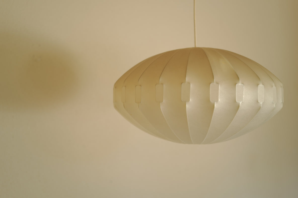1960s Cocoon Pendant Lamp by Friedel Wauer for Goldkant