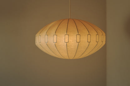 1960s Cocoon Pendant Lamp by Friedel Wauer for Goldkant