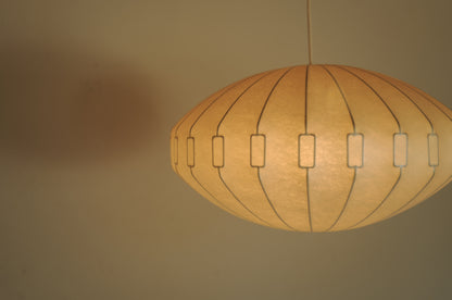 1960s Cocoon Pendant Lamp by Friedel Wauer for Goldkant