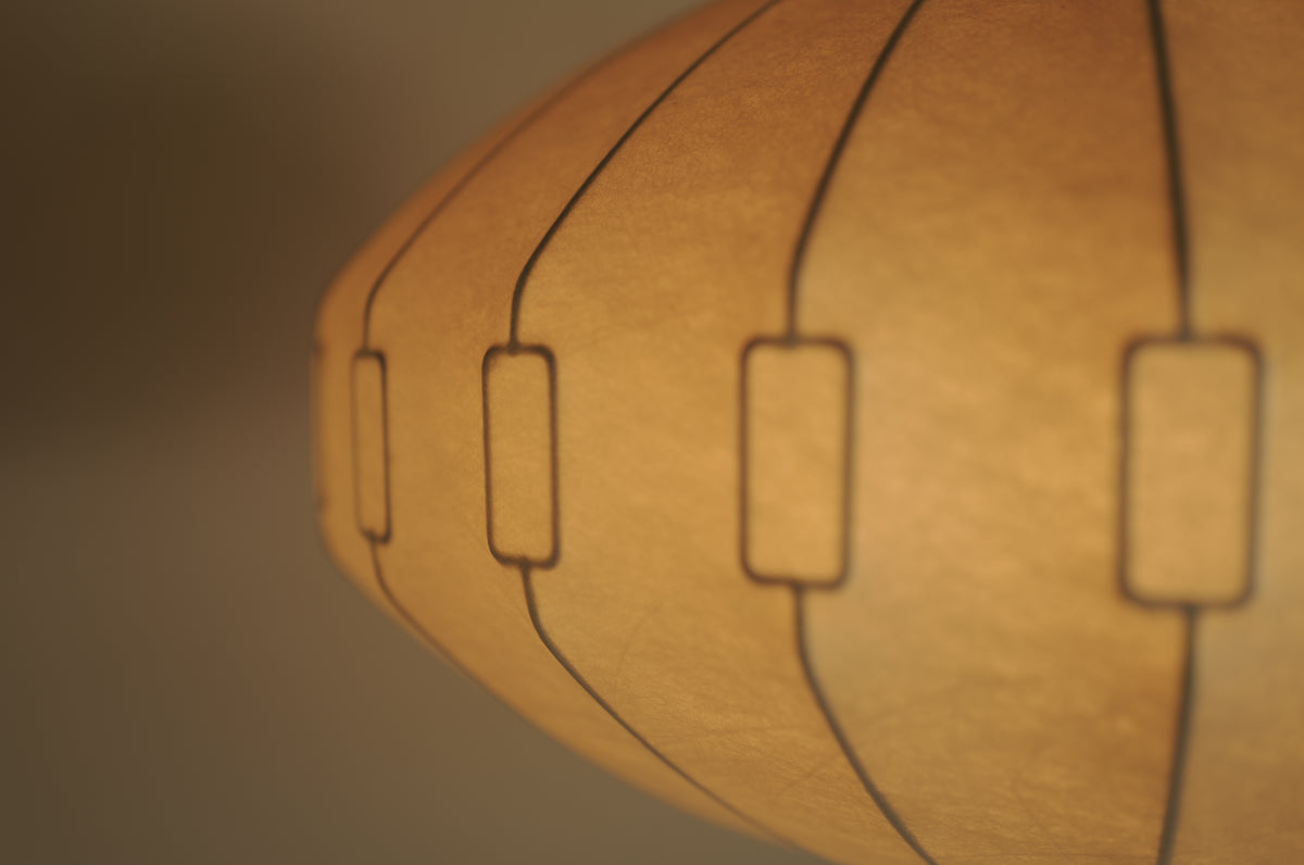 1960s Cocoon Pendant Lamp by Friedel Wauer for Goldkant
