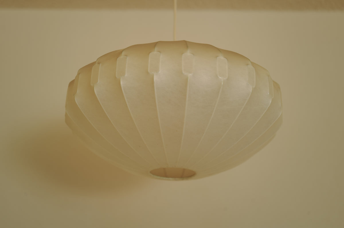 1960s Cocoon Pendant Lamp by Friedel Wauer for Goldkant