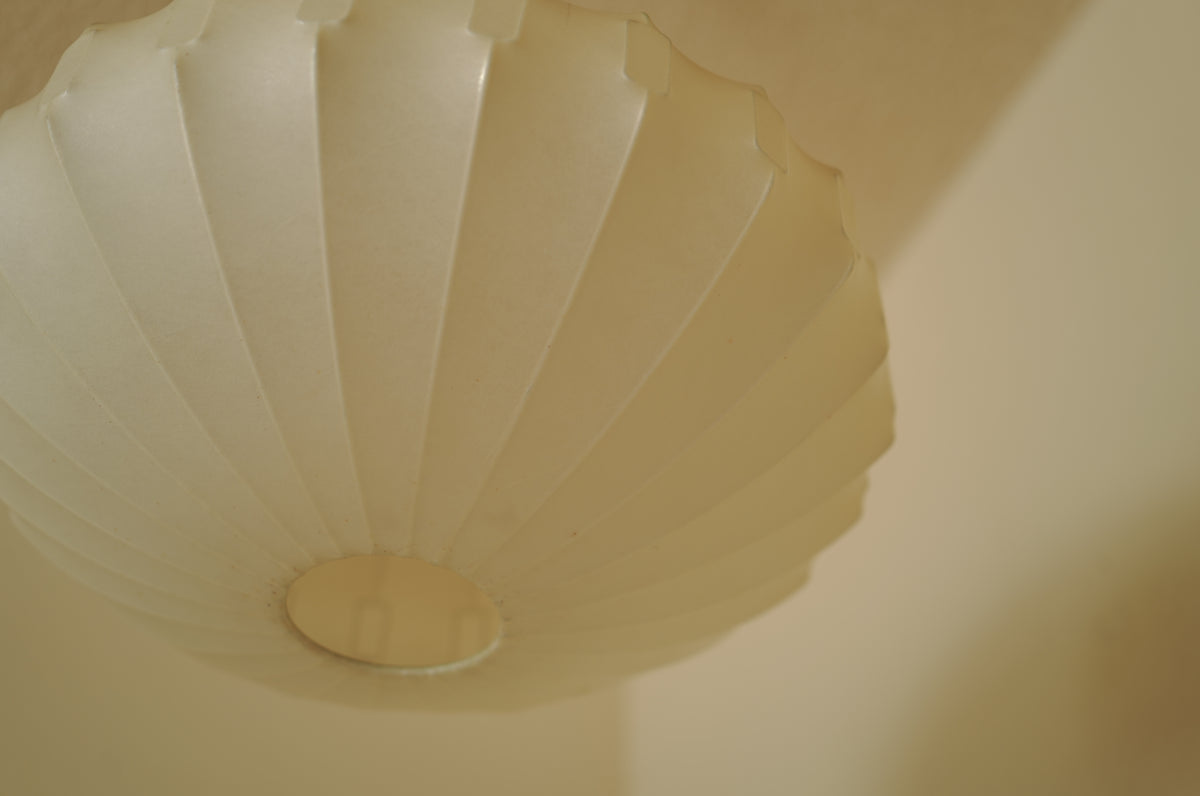 1960s Cocoon Pendant Lamp by Friedel Wauer for Goldkant