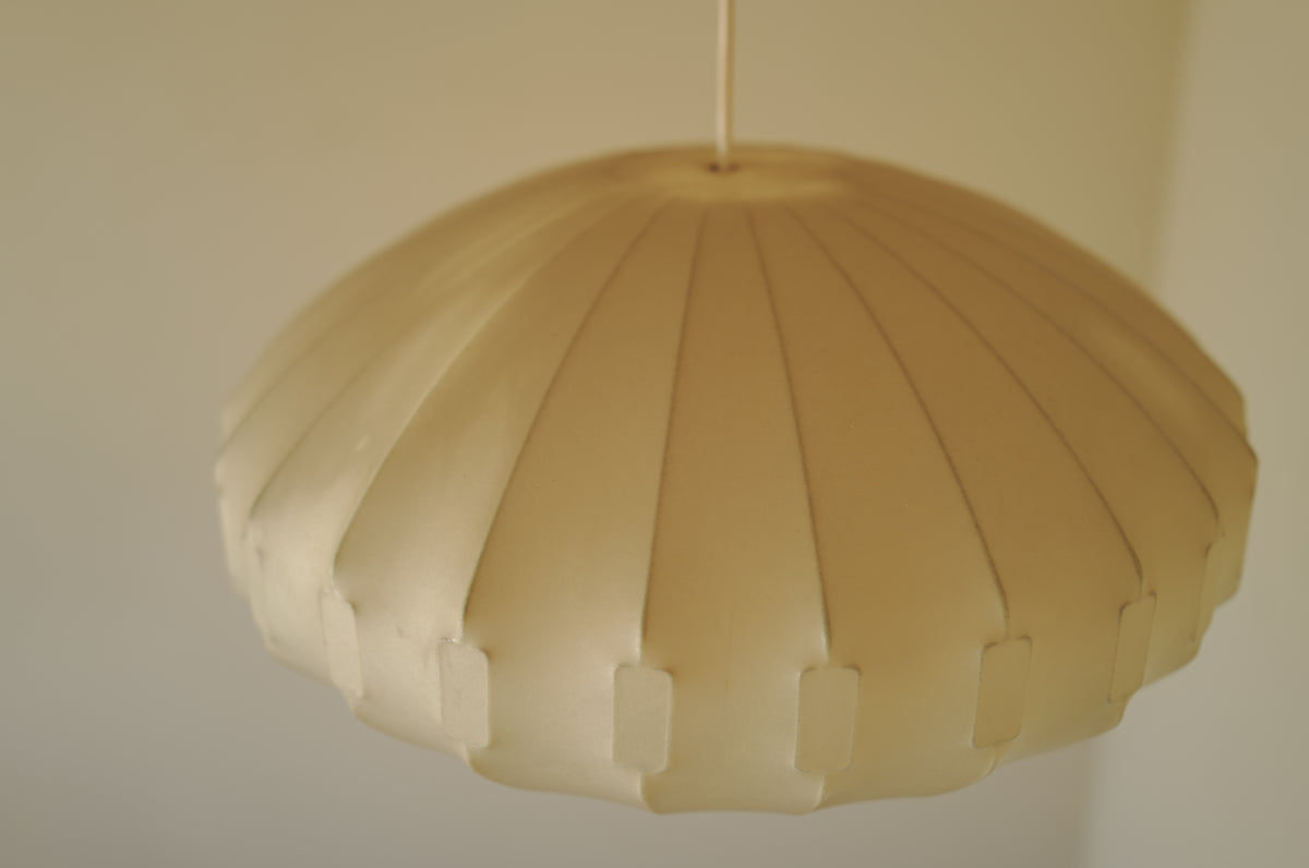 1960s Cocoon Pendant Lamp by Friedel Wauer for Goldkant