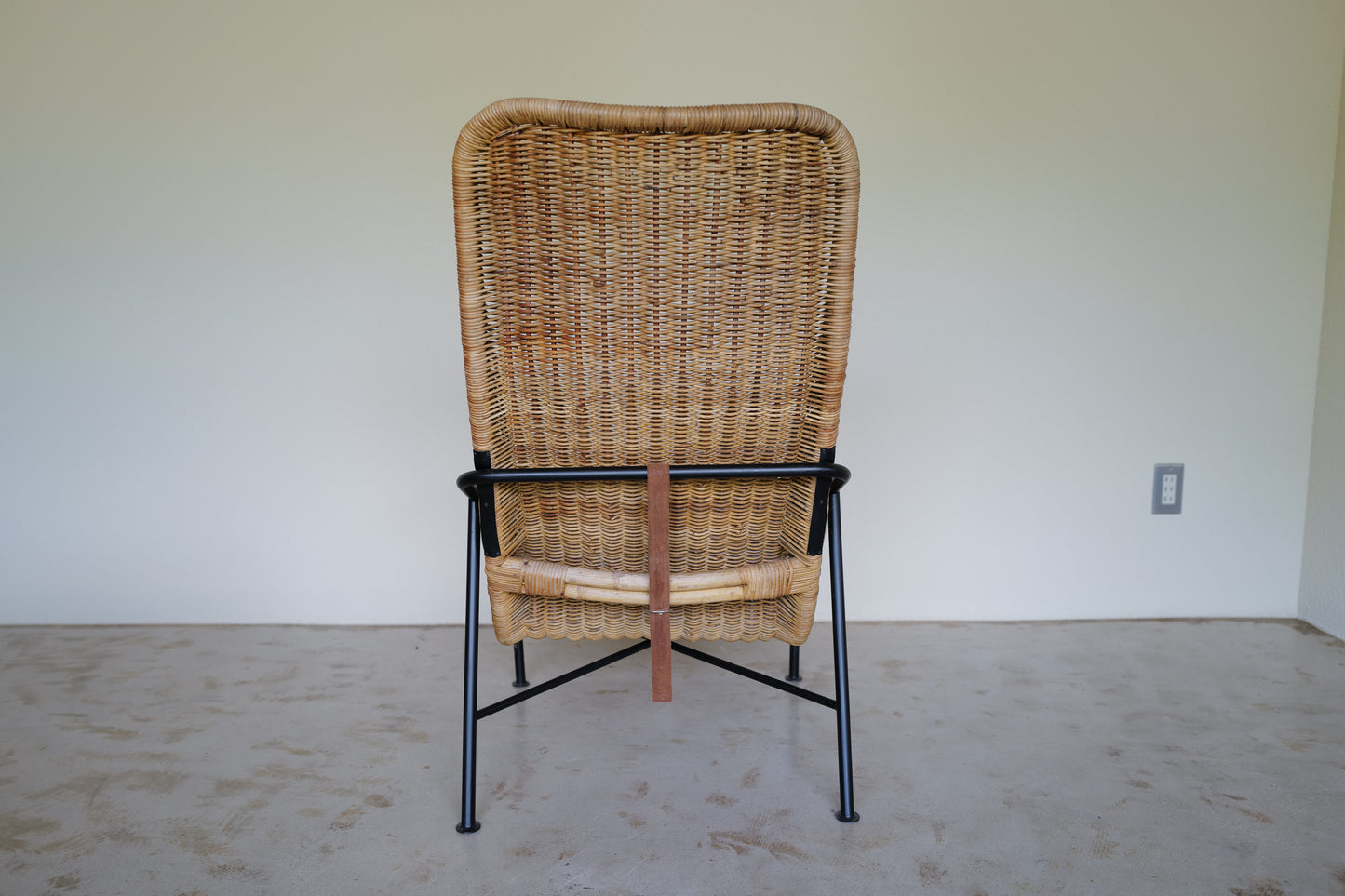Model 514a rattan easy chair by Dirk van Sliedregt