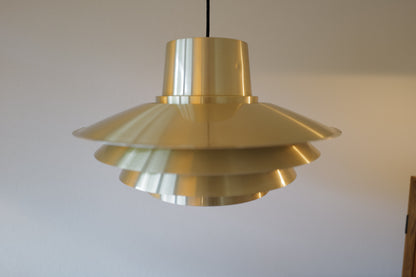 Brass Verona Pendant lamp by Sven Middelboe Denmark 1960s