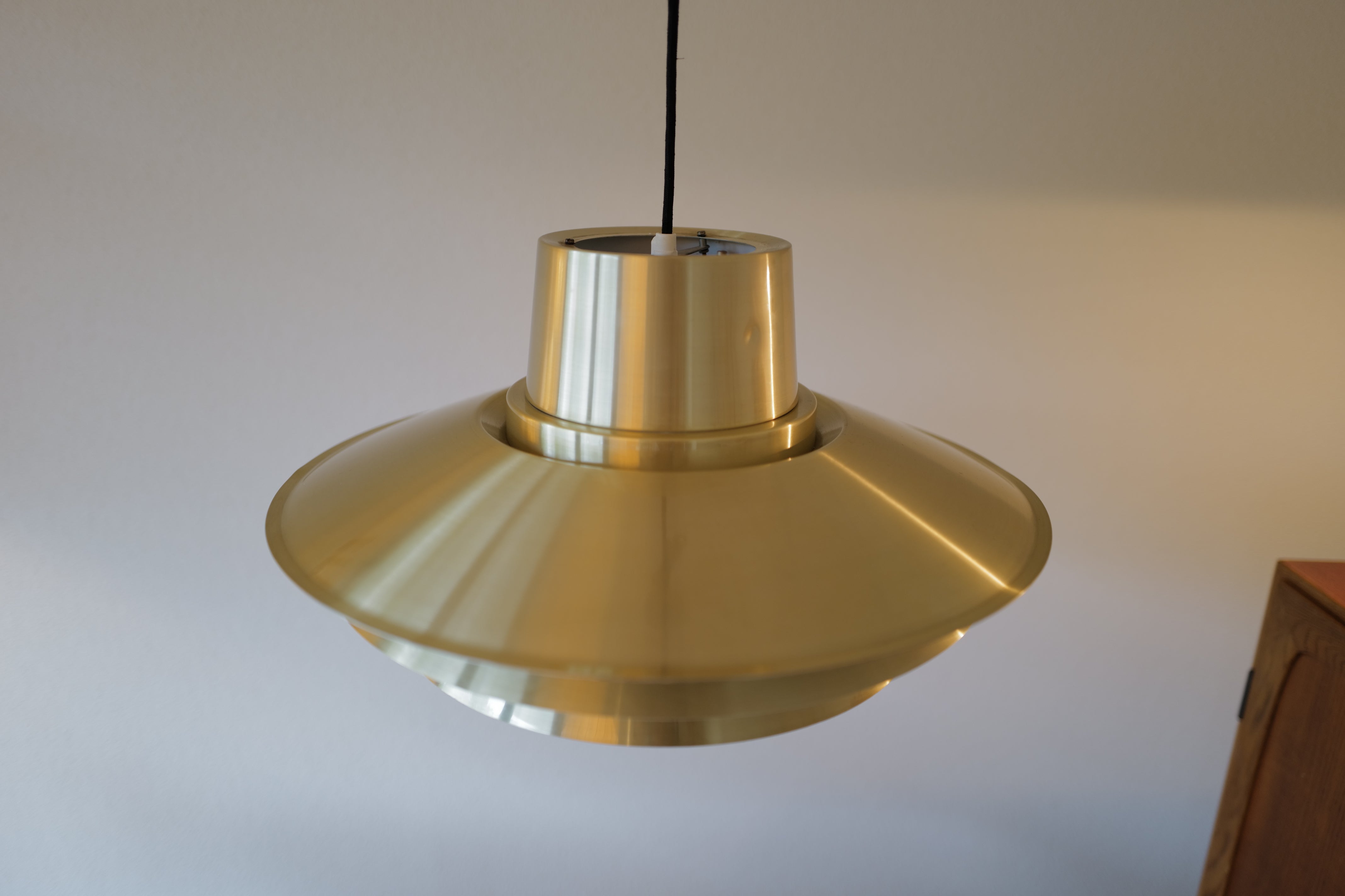 Brass Verona Pendant lamp by Sven Middelboe Denmark 1960s – YURA