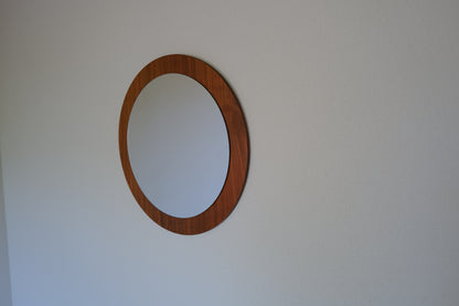 Midcentury Wood Mirror