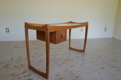 Danish Vanity Table in oak 1960s