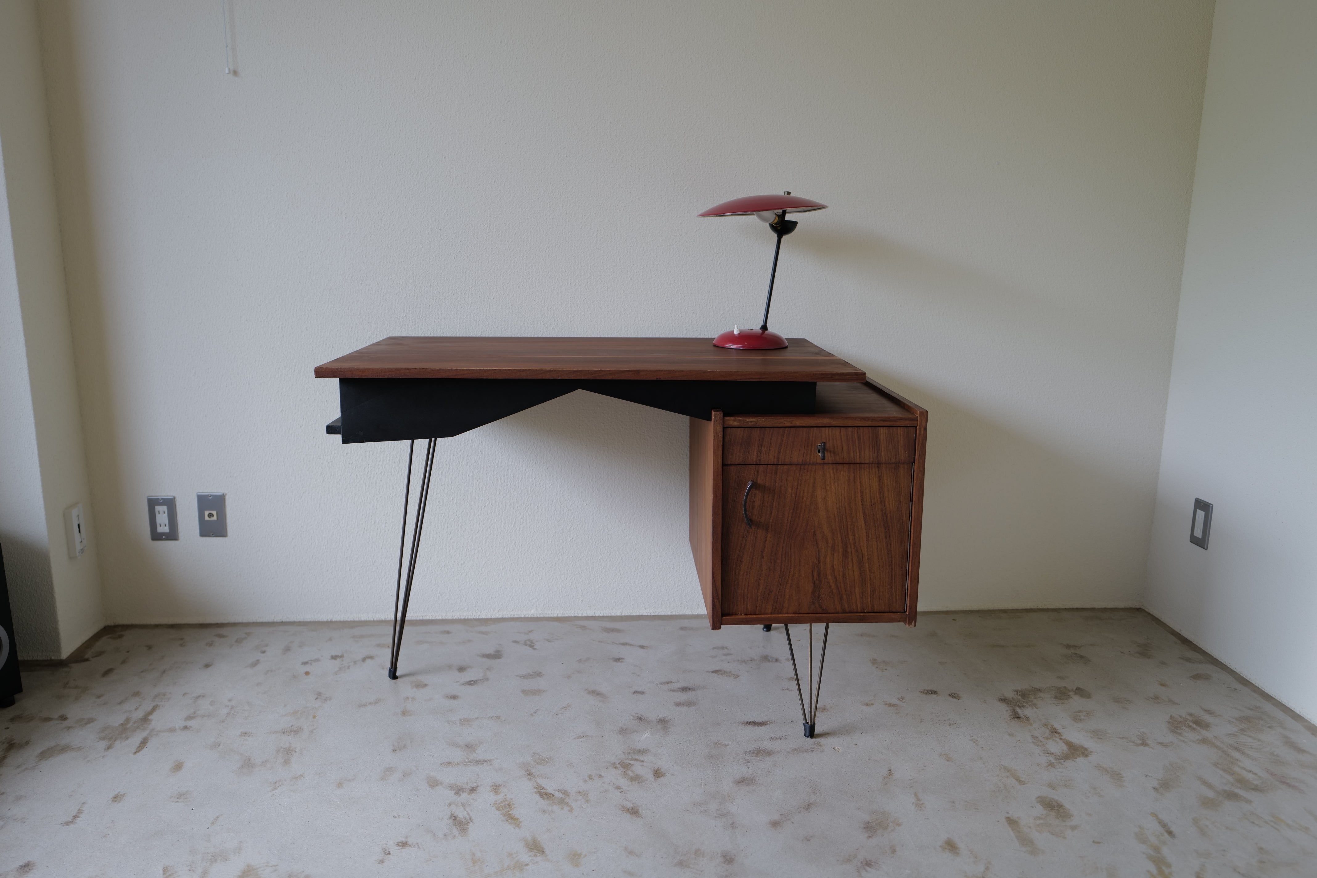 Pastoe Teak Desk by Cees Braakman 1950s~1959s – YURA VINTAGE