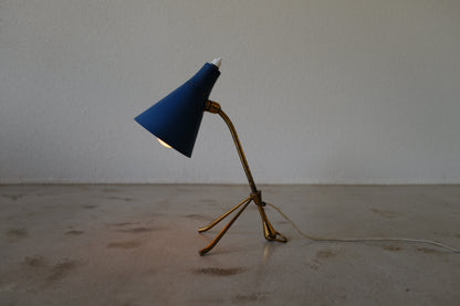 Mid-Century Italian Table Lamp by Giuseppe Ostuni for Oluce 1950s