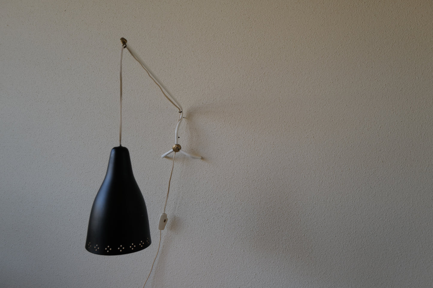 Scandinavian Wall Lamp 1960s.  Willem Hagoort style.