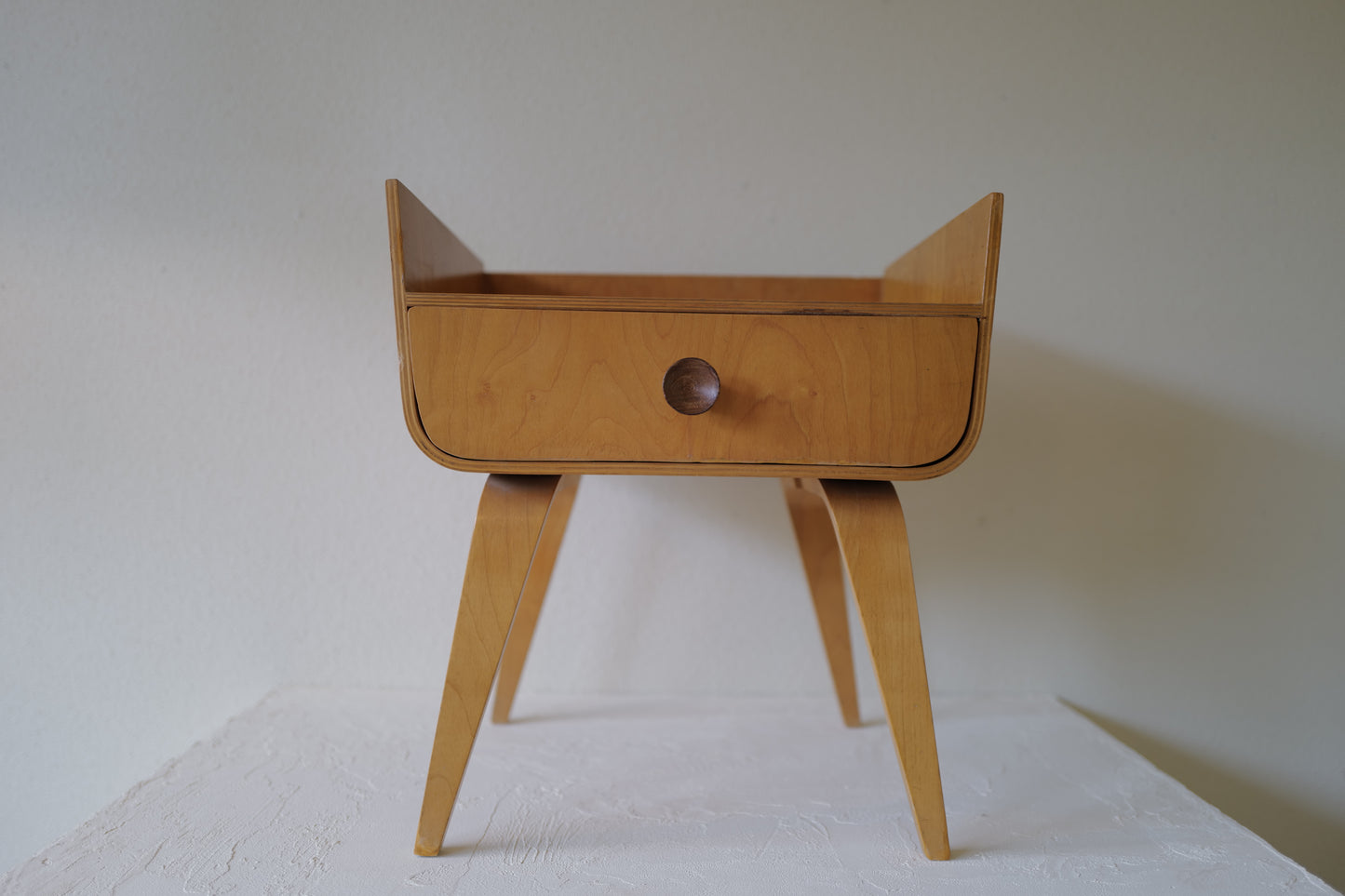 Nightstand side table by Cor Alons for C. den Boer, 1950s