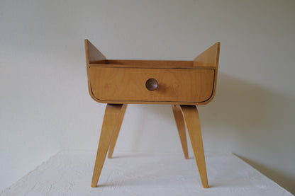 Nightstand side table by Cor Alons for C. den Boer, 1950s