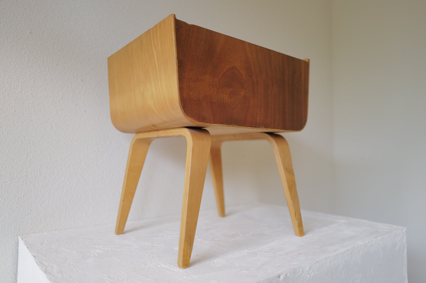 Nightstand side table by Cor Alons for C. den Boer, 1950s