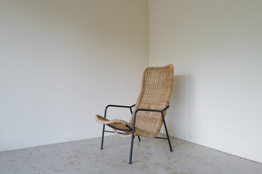 Model 514a rattan easy chair by Dirk van Sliedregt