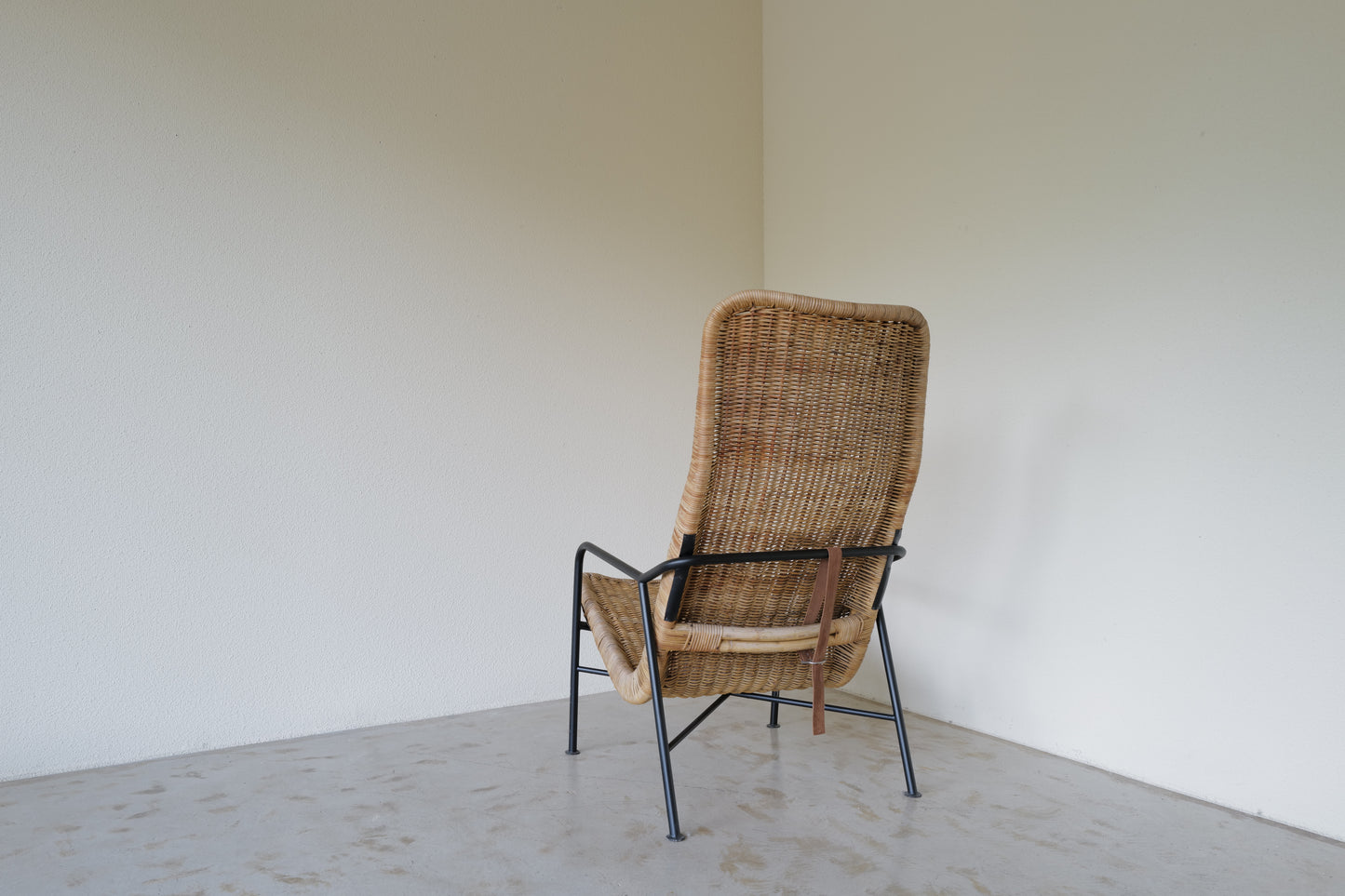 Model 514a rattan easy chair by Dirk van Sliedregt