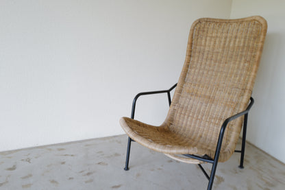 Model 514a rattan easy chair by Dirk van Sliedregt