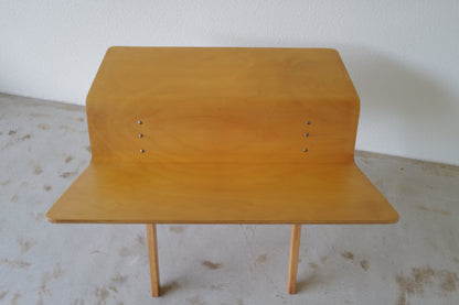 Plywood magazine sidetable by Hein Stolle for Groep& 1940s~1949s