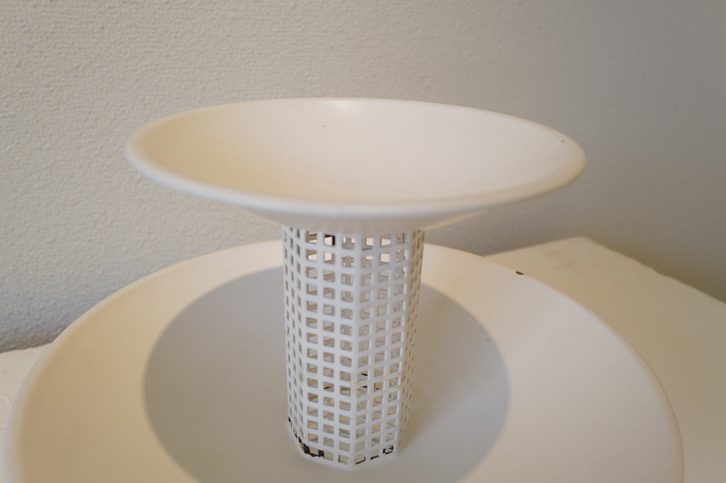 Josef Hoffmann Metal Table Set circa 1905 Re-Edited by Bieffeplast, Italy, 1960s