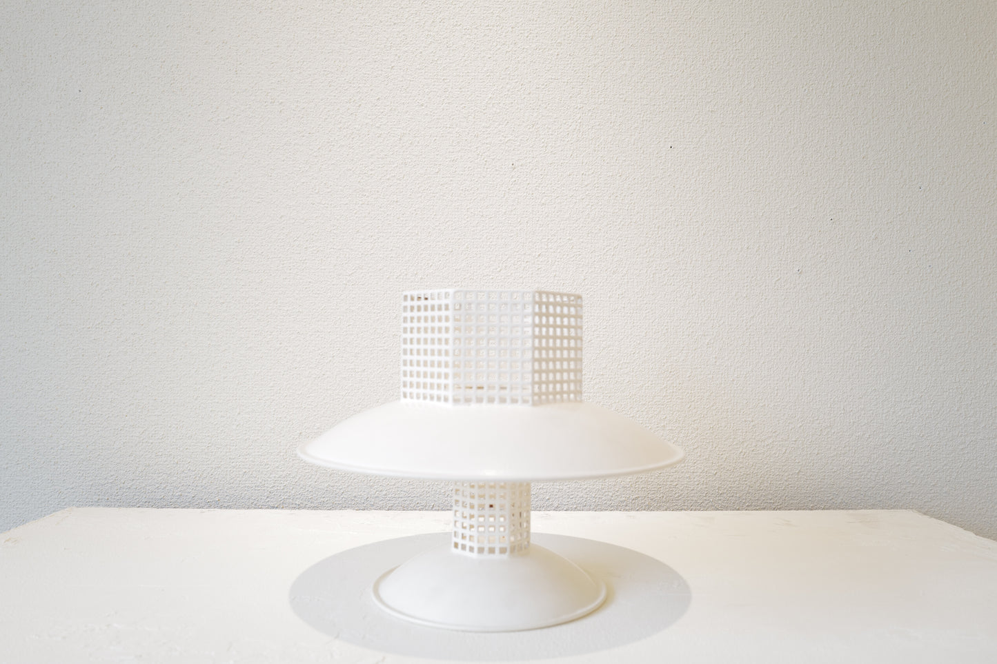 Josef Hoffmann Metal Table Set circa 1905 Re-Edited by Bieffeplast, Italy, 1960s