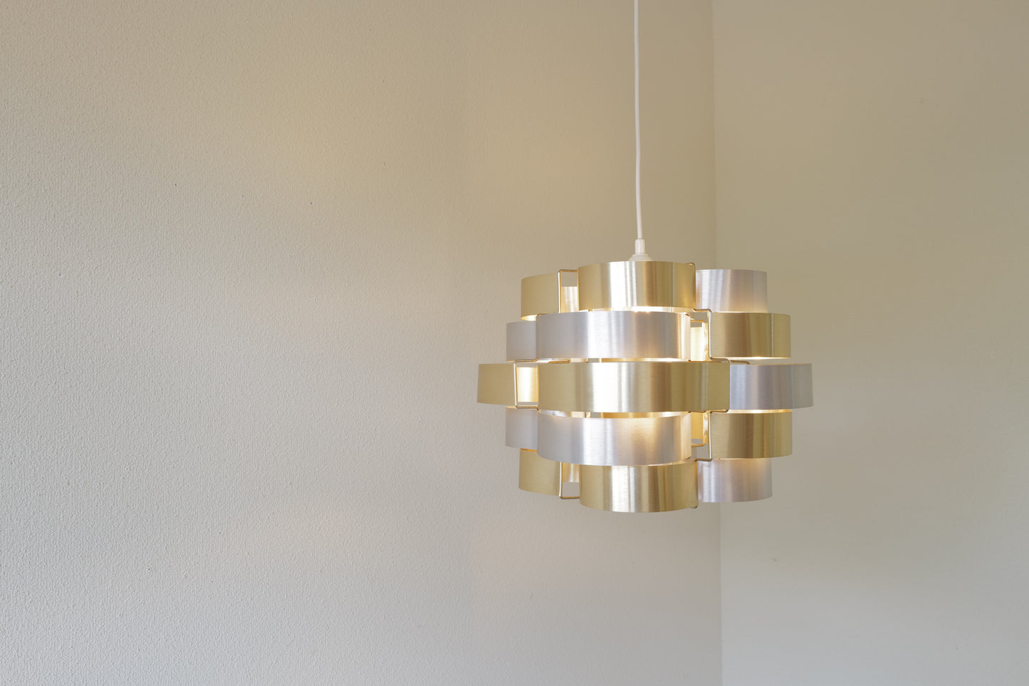 Max Sauze vintage pendant light 1960's