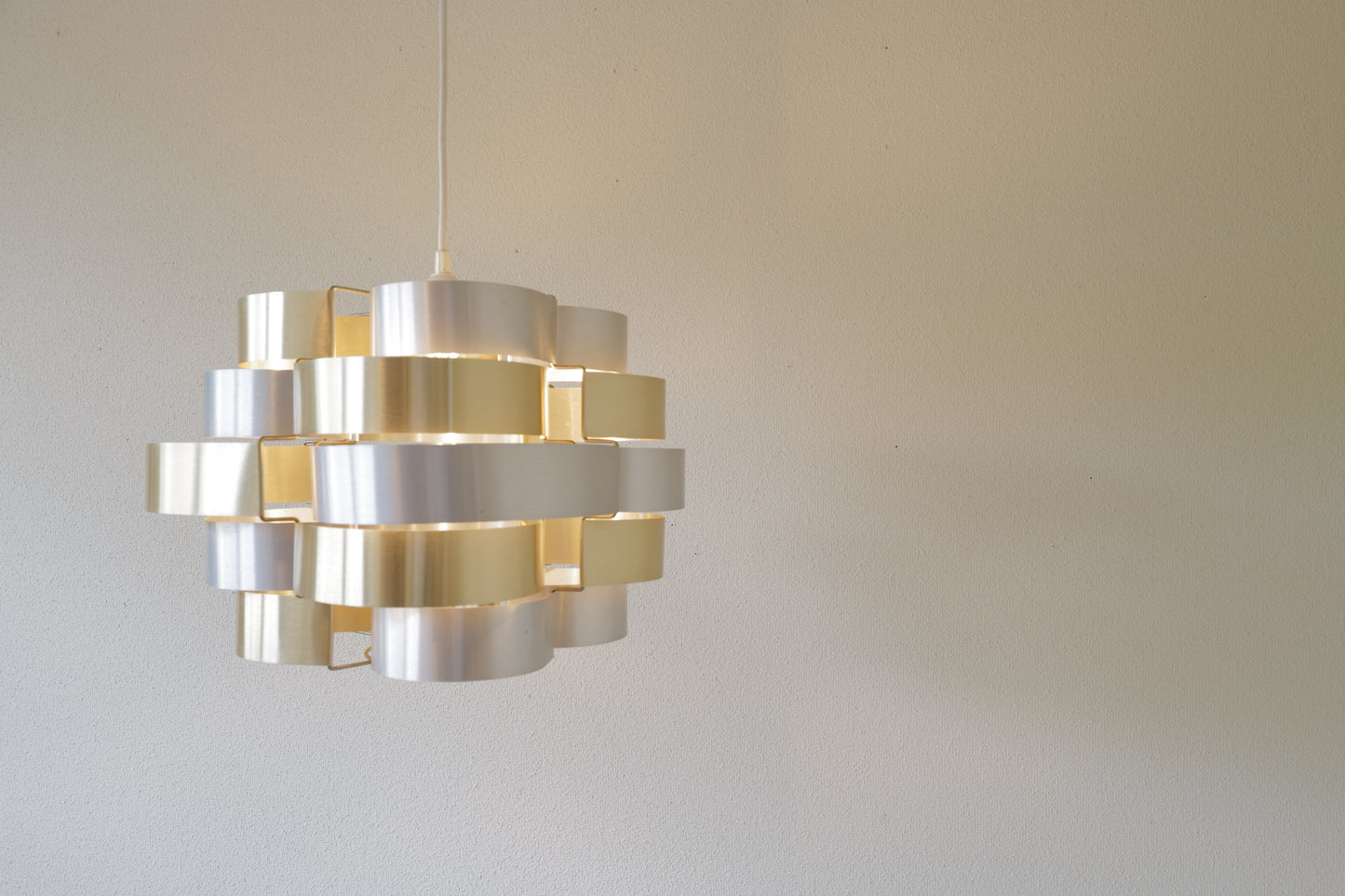 Max Sauze vintage pendant light 1960's