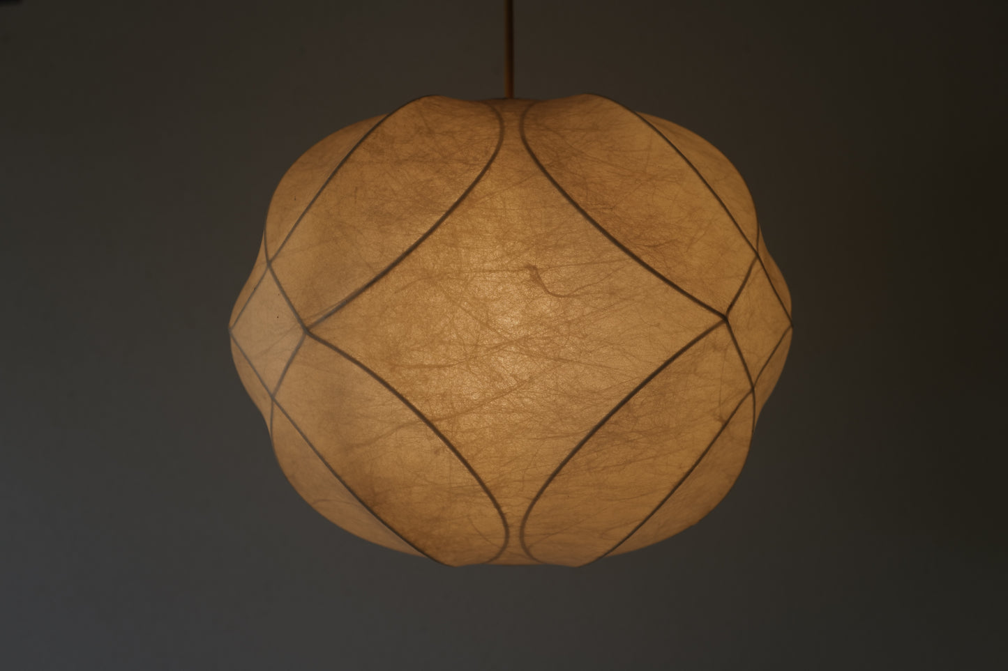 Cocoon Ceiling Lamp  by Achille and Pier Giacomo Castiglioni  1960's