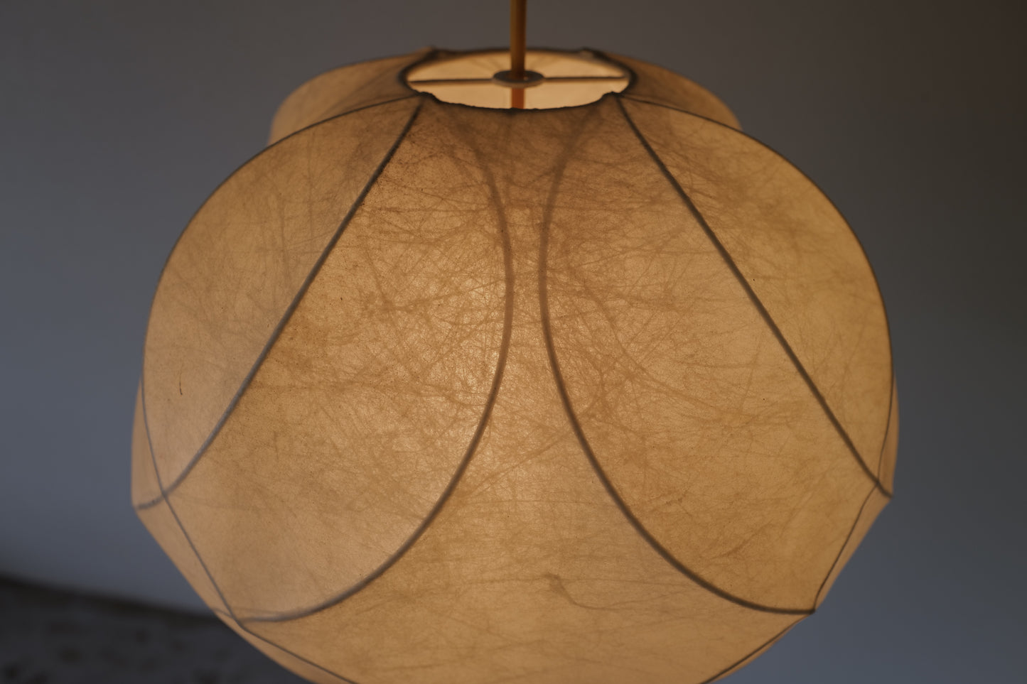 Cocoon Ceiling Lamp  by Achille and Pier Giacomo Castiglioni  1960's